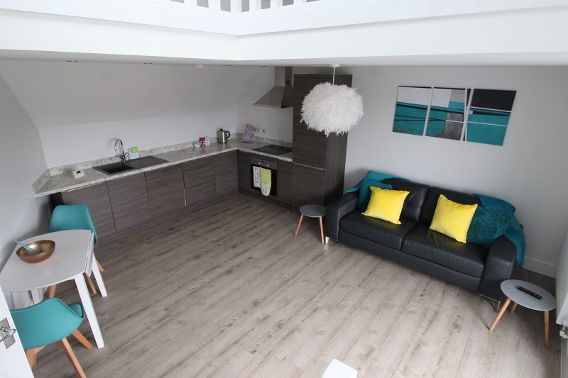 Picture of living area in Executive serviced apartments in South Liverpool